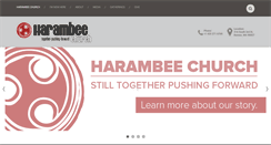 Desktop Screenshot of harambeechurch.org